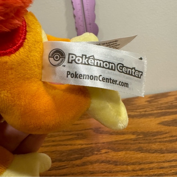 EUC Pokémon Plush Chimchar Monkey Brown & Yellow 9” Anime - Picture 5 of 7